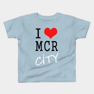 I Heart MCR CITY Kids T-Shirt